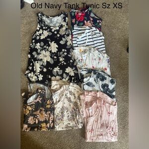 Old Navy Tank Luce Tunics Sz XS